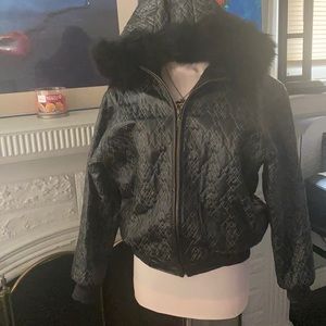 Donna Sacs Large Leather Big Hood